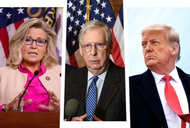 Donald Trump; Liz Cheney; Mitch McConnell