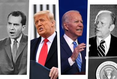 Richard Nixon; Donald Trump; Joe Biden; Gerald Ford 