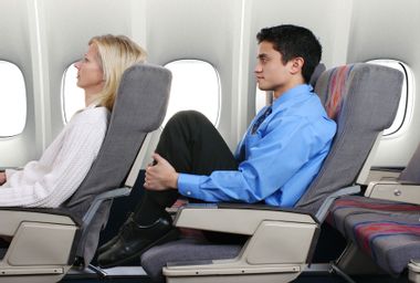 No Leg Room On Airplane
