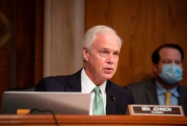Sen. Ron Johnson, worth $40 million, derided as "face of the opposition" to COVID relief