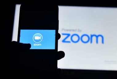 Zoom video conference app