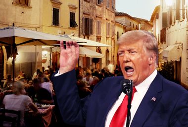 Donald Trump; Italian Restaurant