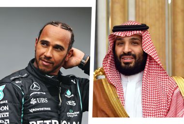 Lewis Hamilton; Mohammed bin Salman