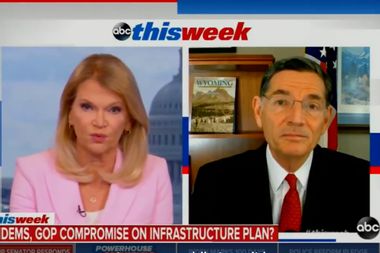 ABC "This Week" host Martha Raddatz interviews Sen. John Barrasso, R-Wyoming