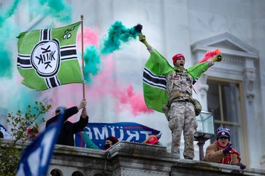Pro-Trump protesters storm the U.S. Capitol on Jan. 6, 2021.