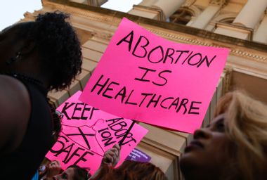 Abortion Is Healthcare sign