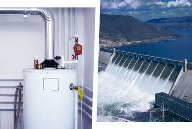 Water Heater; Grand Coulee Dam