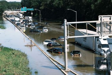 Hurricane Ida; New York; Flooded Major Deegan Expressway