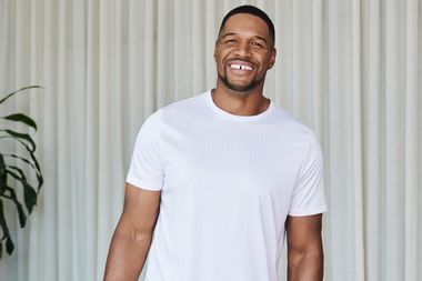 Image for Michael Strahan on going from Giants to GMA: 