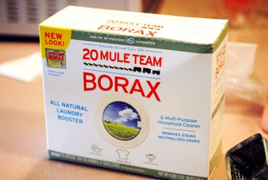 Borax Laundry Soap Box