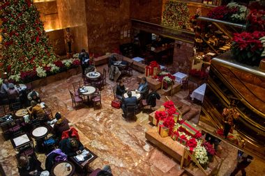 The Trump Tower Grille at Trump Tower in New York on December 15, 2016.