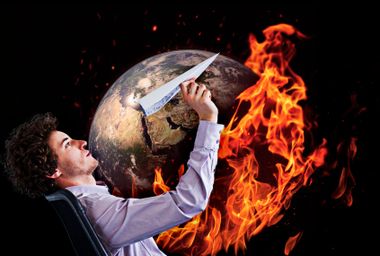 World on fire