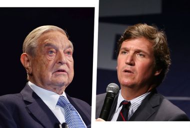 George Soros; Tucker Carlson