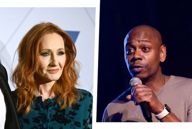 JK Rowling and Dave Chappelle