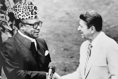 Ronald Reagan; Mobutu Sese Seko