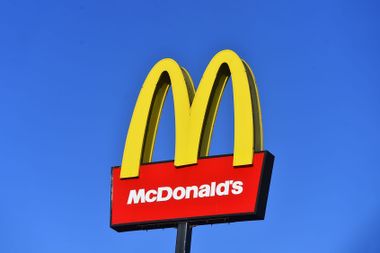 McDonald's logo is seen outside one of its stores