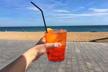cocktail; beach