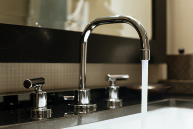 bathroom; sink