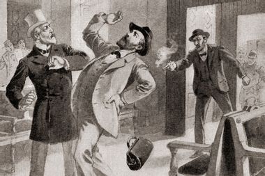 The assassination of President James A. Garfield