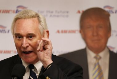 Image for Roger Stone is fed up with Trump and uses threats of violence to make that very clear 
