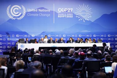 The UNFCCC COP27 climate conference on November 06, 2022, in Sharm El Sheikh, Egypt.
