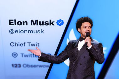 Trevor Noah; Elon Musk's Twitter Profile