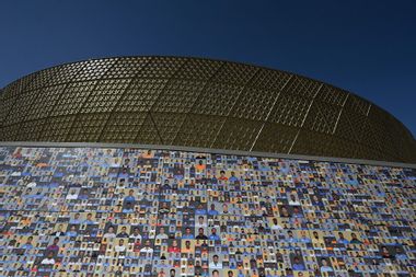 World Cup stadium in Lusail, Qatar