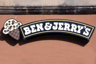 A Ben & Jerry's ice cream shop