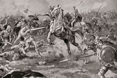 The Battle of the Catalaunian Plains; Huns