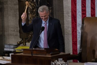 Image for Musical chairs and rock'em sock'em: Kevin McCarthy claimed a hard-won victory as speaker