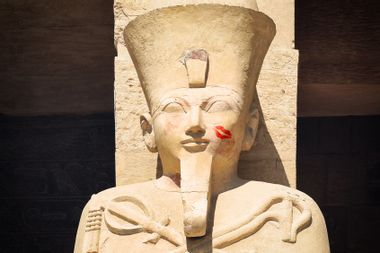 Osiris with a kiss on the cheek