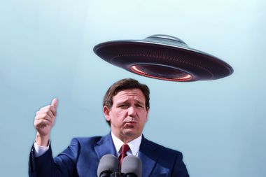Ron DeSantis and a UFO