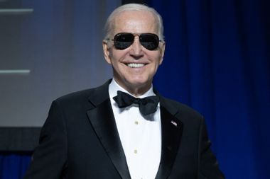 Image for The White House correspondents’ dinner highlights: Biden can make jokes as well as he can take them
