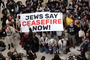Jews Say Ceasefire protest Washington DC