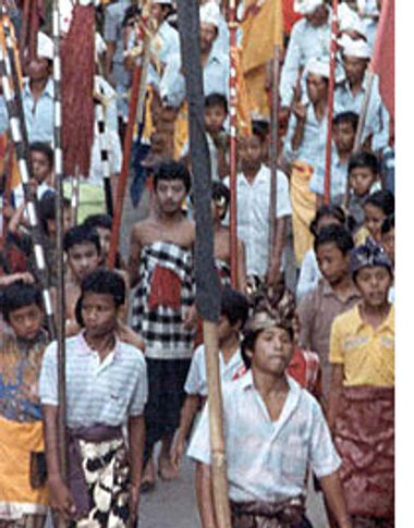 Image for Bali's day of silence