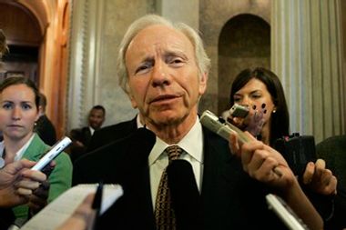 Image for Why does Joe Lieberman oppose healthcare reform? Ask his wife