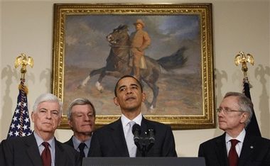 Image for White House as helpless victim on healthcare