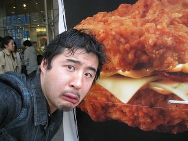 Image for KFC's insane Double Down taste-tested: Release the cracklin'!