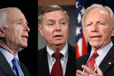 Image for McCain, Lieberman, Graham on Rolling Stone article