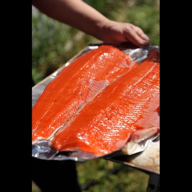 Image for Native Americans caught salmon here for millennia. Now the world is hooked.