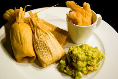 Image for Chile pork tamales, even if you don't have a Mexican grandma