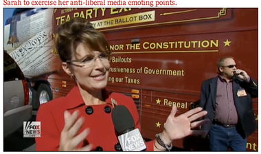 Image for Sarah Palin laughs off insult from 