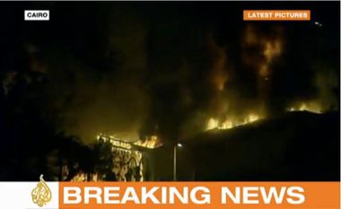 Image for Al Jazeera's Egypt coverage embarrasses U.S. cable news channels