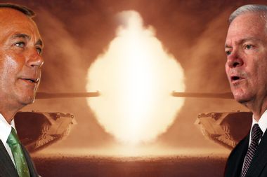 Image for Republican deficit hypocrisy off to a great start on defense spending