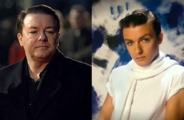 Image for Ricky Gervais' career as an '80s glam-pop star