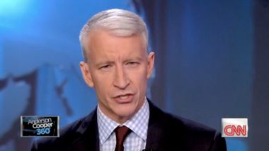 Image for Anderson Cooper condemns Mubarak regime in return broadcast