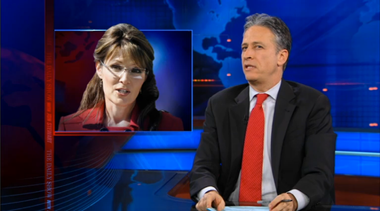 Image for Jon Stewart thinks Sarah Palin is a Russian spy
