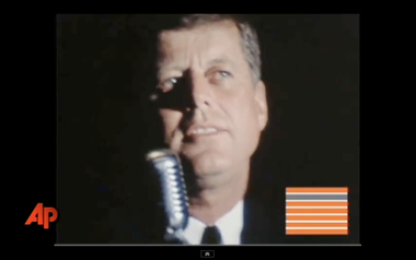 Image for New video provides rare glimpse into John F. Kennedy's final hours
