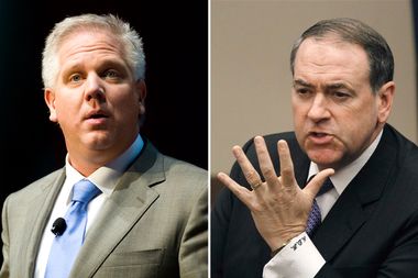 Image for Beck site: Huckabee does literally want the government to take candy from babies