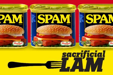 Image for Spam four-way: Broiled, sauteed, poached and braised